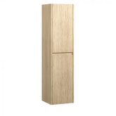 Fienza Edge Scandi Oak Wall Hung Tallboy